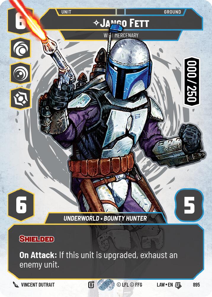 Jango Fett - Wily Mercenary (Serialized) (895) (895) [A Lawless Time] | Exor Games New Glasgow