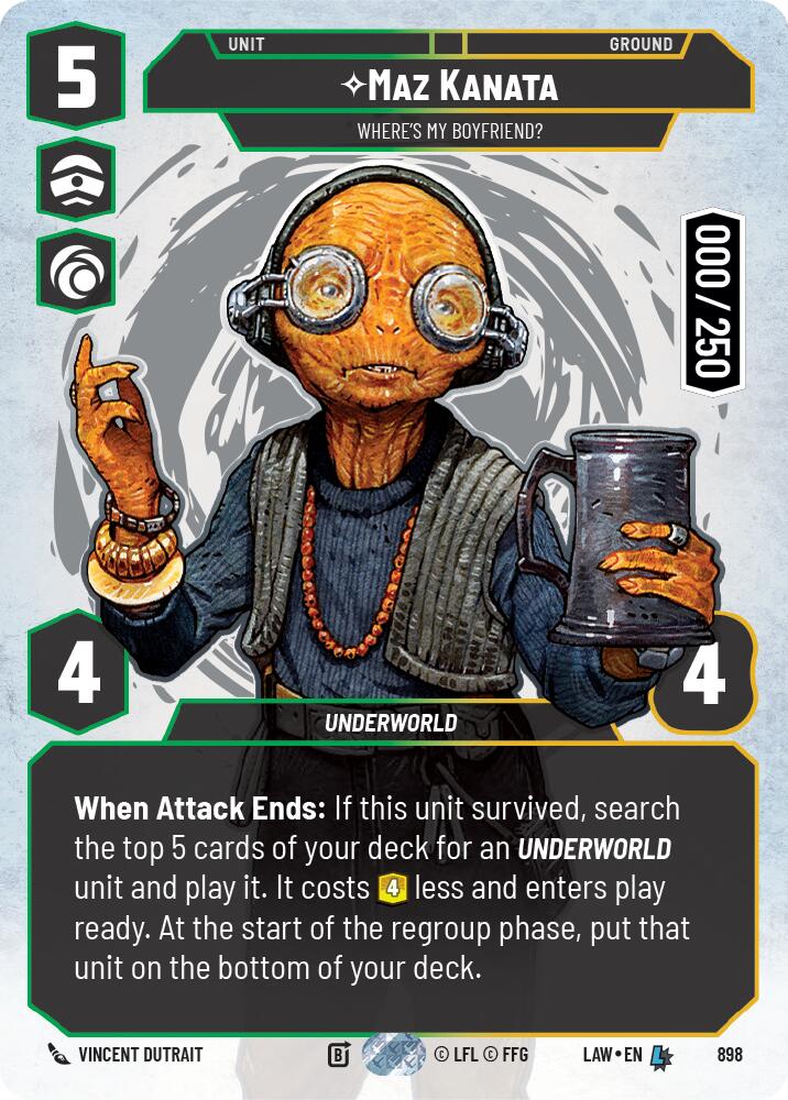 Maz Kanata - Where's My Boyfriend? (Serialized) (898) (898) [A Lawless Time] | Exor Games New Glasgow