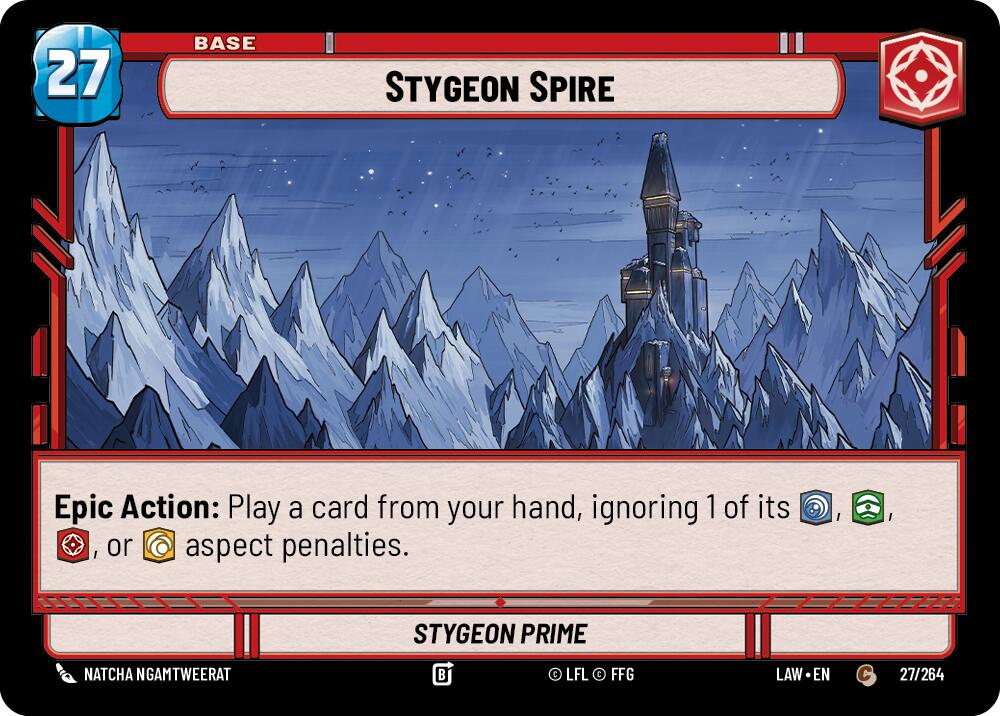 Stygeon Spire // Credit (27 // T01) (27 // T01) [A Lawless Time] | Exor Games New Glasgow