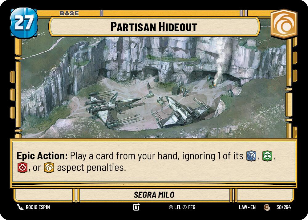Partisan Hideout // Shield (30 // T03) (30 // T03) [A Lawless Time] | Exor Games New Glasgow