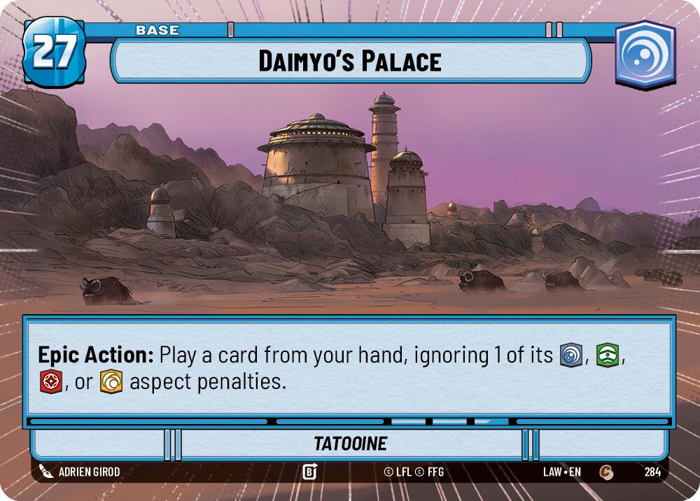 Daimyo's Palace // Experience (284 // t05) (Hyperspace) (284 // T05) [A Lawless Time] | Exor Games New Glasgow