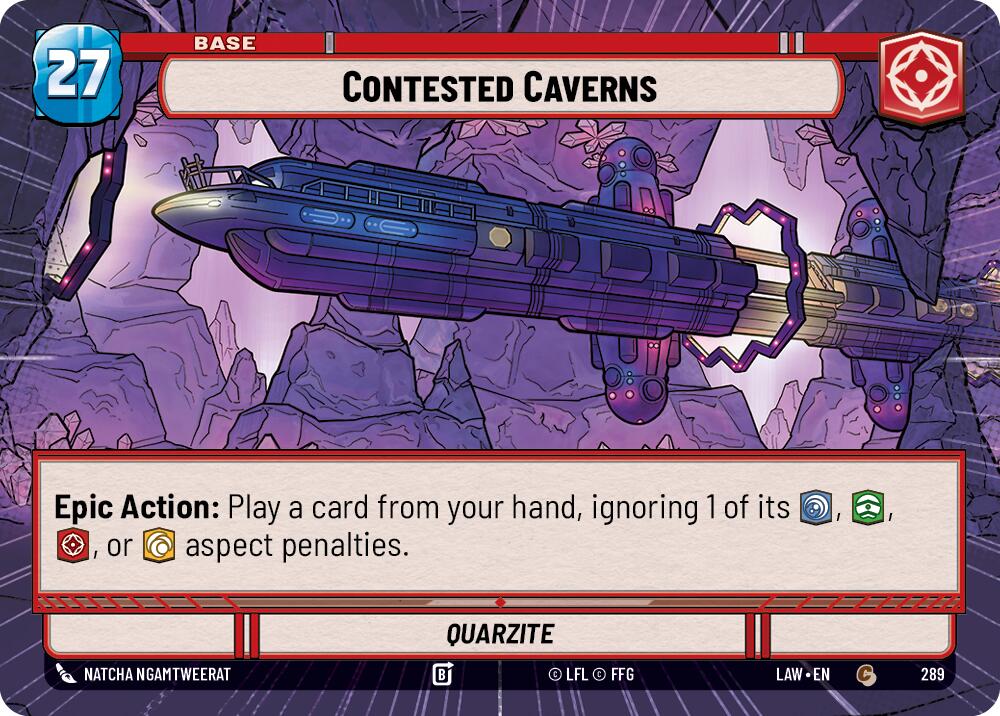 Contested Caverns // Shield (289 // t06) (Hyperspace) (289 // T06) [A Lawless Time] | Exor Games New Glasgow
