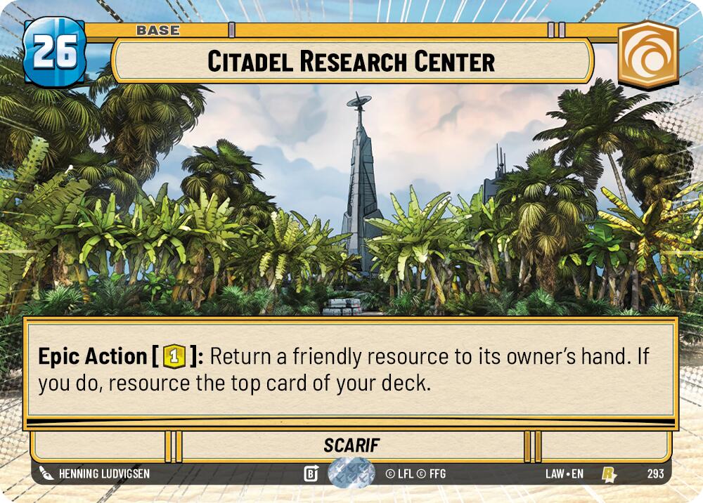 Citadel Research Center (293) (Hyperspace) (293) [A Lawless Time] | Exor Games New Glasgow
