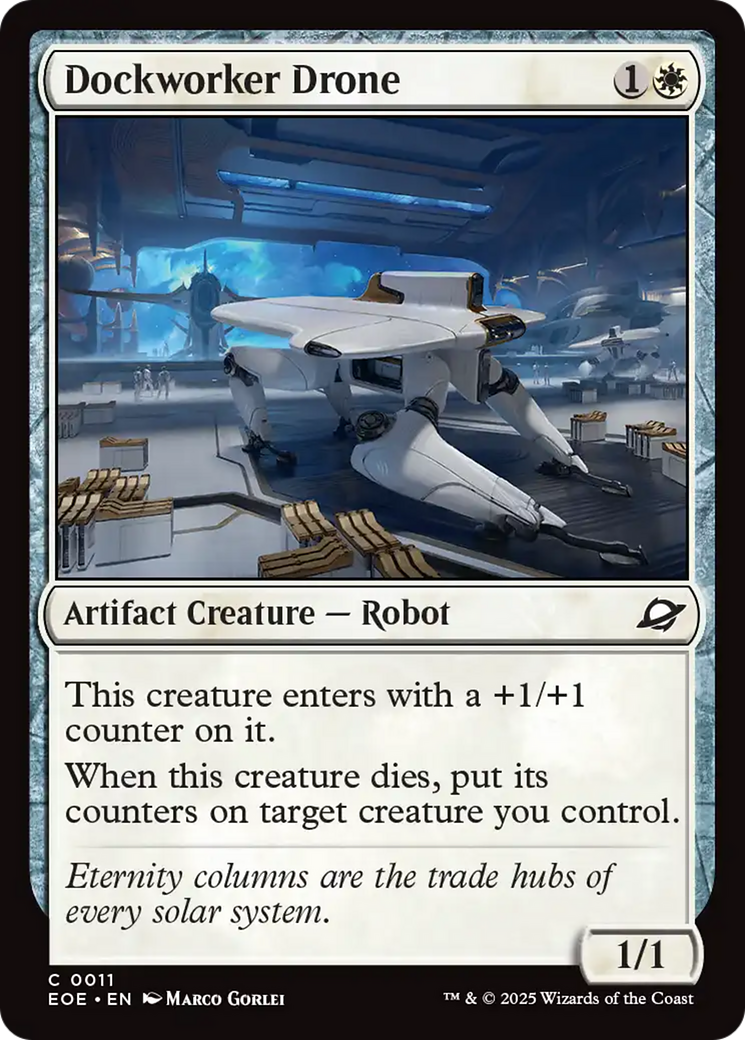 Dockworker Drone [Edge of Eternities] | Exor Games New Glasgow