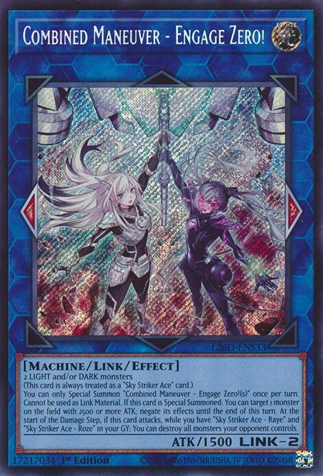 Combined Maneuver - Engage Zero! (Secret Rare) [L26D-ENS33] Secret Rare | Exor Games New Glasgow