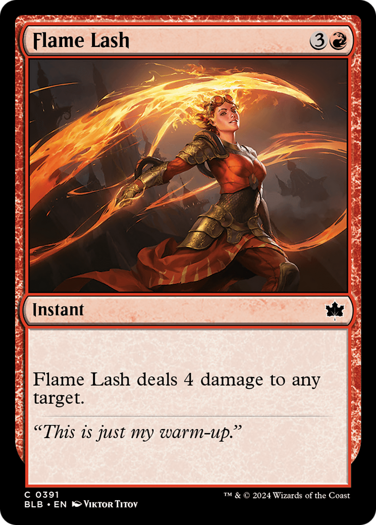 Flame Lash [Bloomburrow] | Exor Games New Glasgow