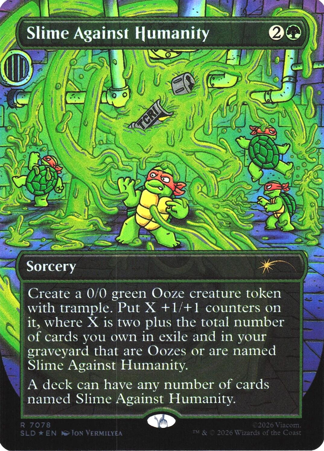 Slime Against Humanity (7078) [Secret Lair Drop Series] | Exor Games New Glasgow