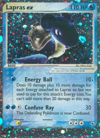 Lapras ex (99/109) [EX: Ruby & Sapphire] | Exor Games New Glasgow