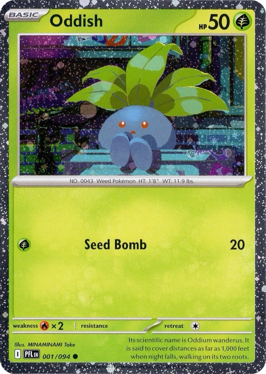 Oddish (001/094) (Cosmos Holo) [Miscellaneous Cards] | Exor Games New Glasgow