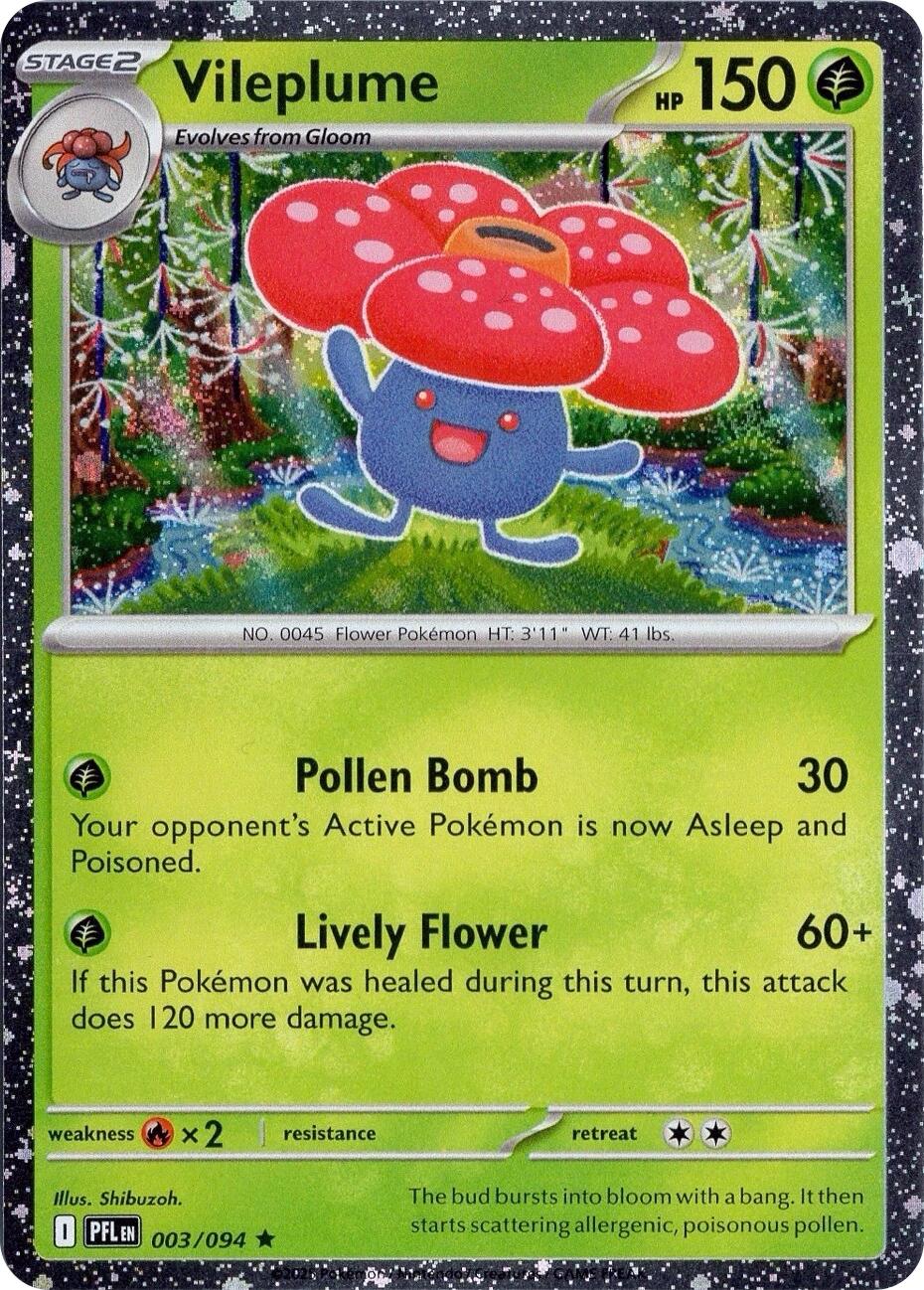 Vileplume (003/094) (Cosmos Holo) [Miscellaneous Cards] | Exor Games New Glasgow