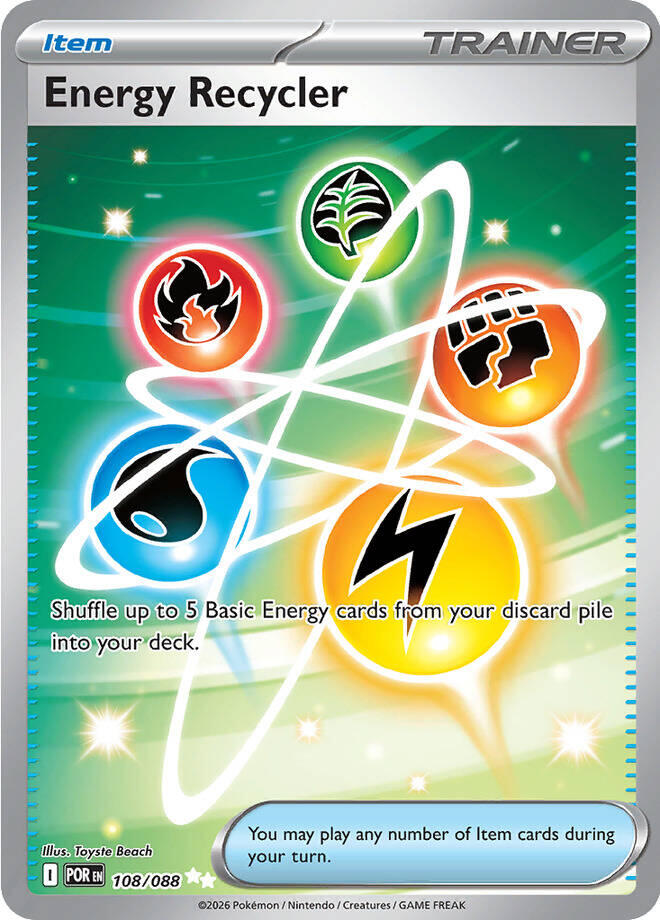 Energy Recycler (108/088) [Mega Evolution: Perfect Order] | Exor Games New Glasgow