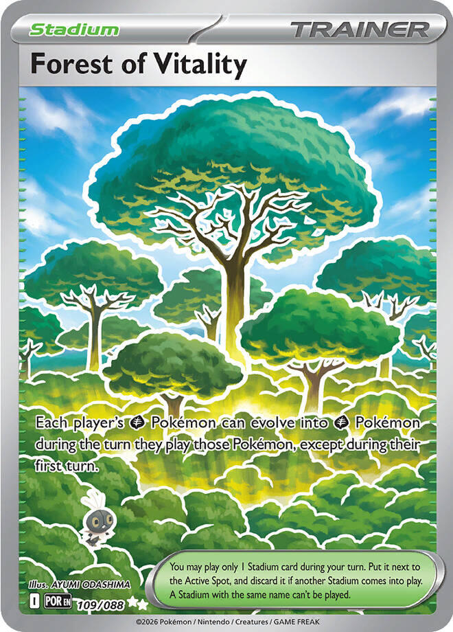 Forest of Vitality (109/088) [Mega Evolution: Perfect Order] | Exor Games New Glasgow