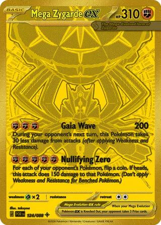 Mega Zygarde ex (124/088) [Mega Evolution: Perfect Order] | Exor Games New Glasgow
