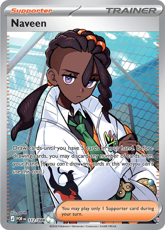 Naveen (112/088) [Mega Evolution: Perfect Order] | Exor Games New Glasgow