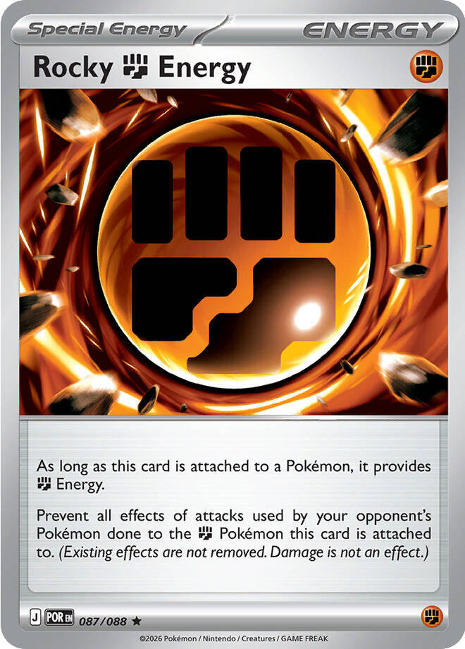 Rocky Fighting Energy (087/088) [Mega Evolution: Perfect Order] | Exor Games New Glasgow