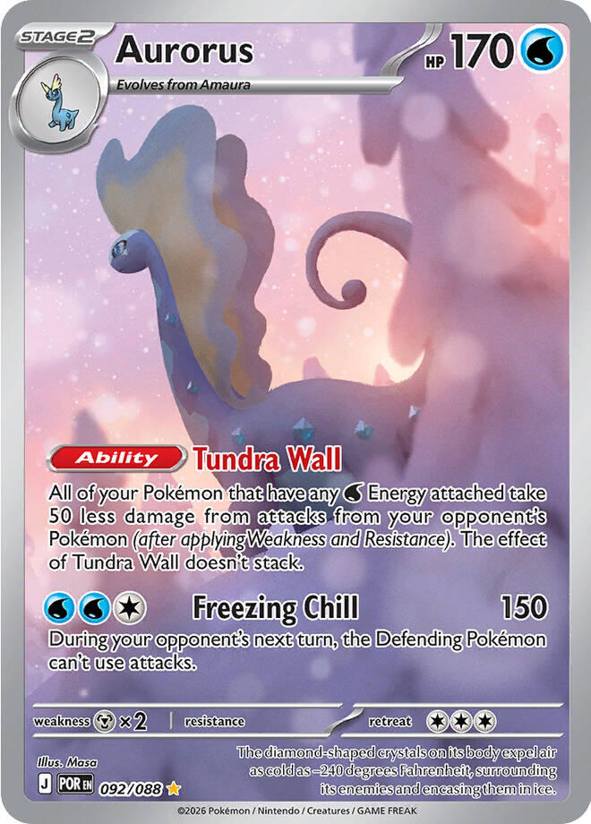 Aurorus (092/088) [Mega Evolution: Perfect Order] | Exor Games New Glasgow