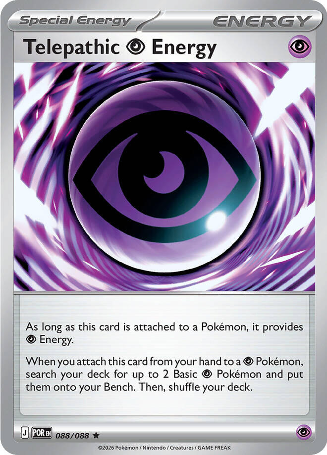 Telepathic Psychic Energy (088/088) [Mega Evolution: Perfect Order] | Exor Games New Glasgow
