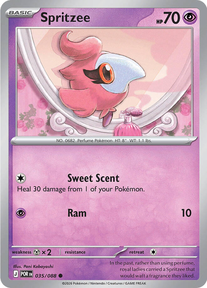 Spritzee (035/088) [Mega Evolution: Perfect Order] | Exor Games New Glasgow