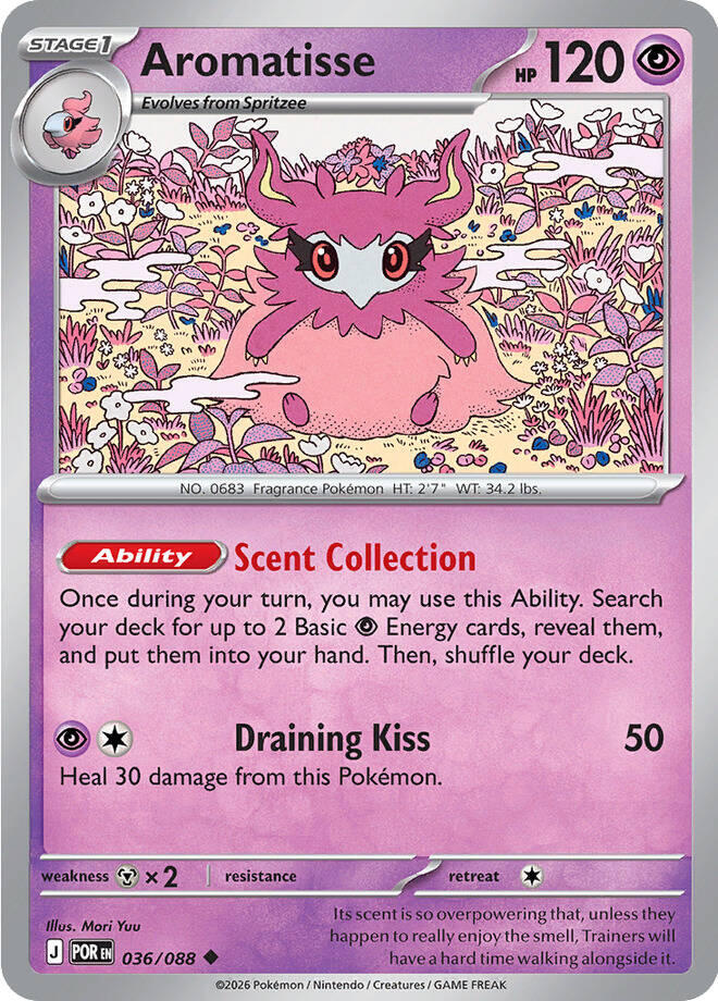 Aromatisse (036/088) [Mega Evolution: Perfect Order] | Exor Games New Glasgow