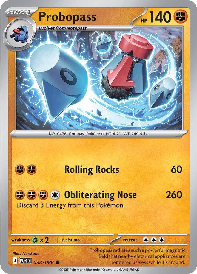 Probopass (038/088) [Mega Evolution: Perfect Order] | Exor Games New Glasgow