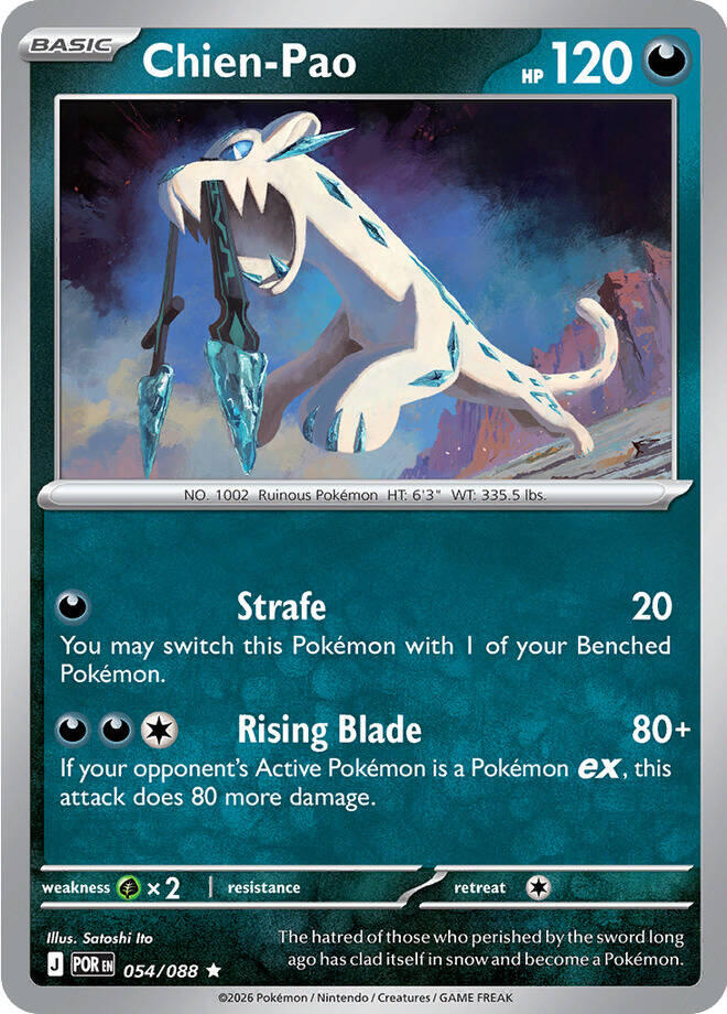 Chien-Pao (054/088) [Mega Evolution: Perfect Order] | Exor Games New Glasgow