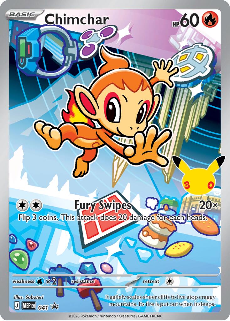 Chimchar (041) [Mega Evolution Promo] | Exor Games New Glasgow