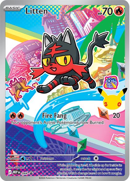 Litten (044) [Mega Evolution Promo] | Exor Games New Glasgow