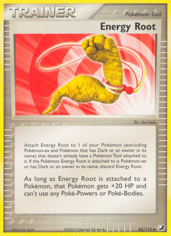 Energy Root (83/115) [EX: Unseen Forces] | Exor Games New Glasgow