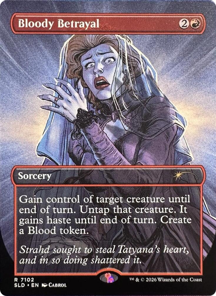 Bloody Betrayal [Secret Lair Drop Series] | Exor Games New Glasgow