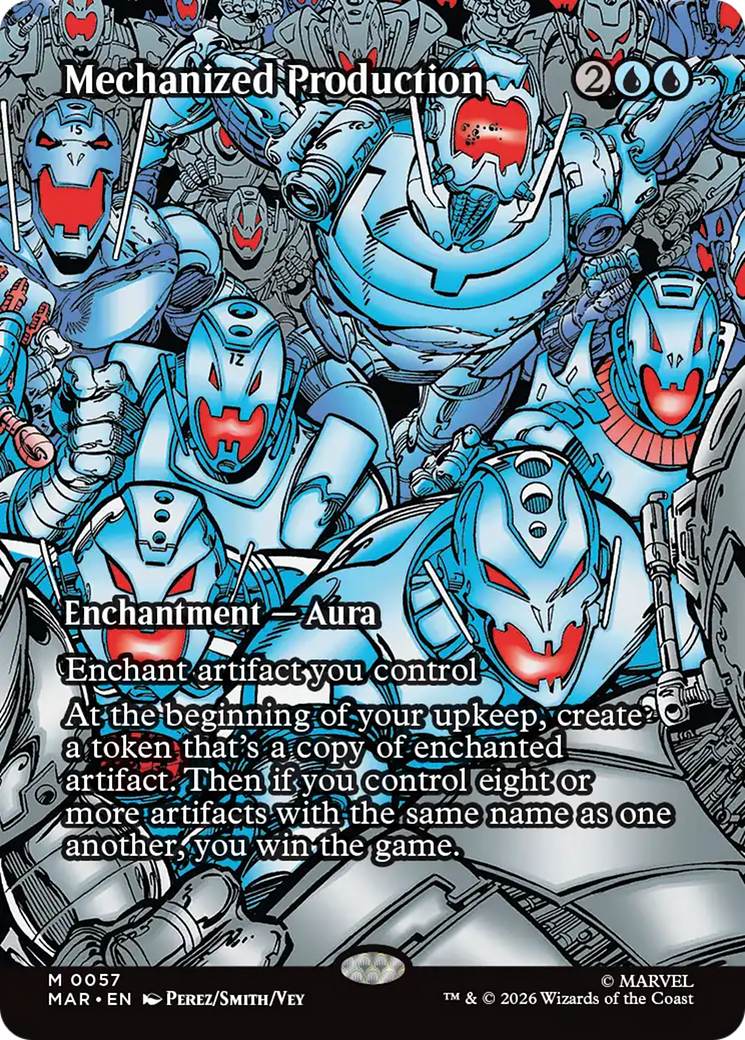 Mechanized Production (Borderless) [Marvel Universe: Eternal-Legal] | Exor Games New Glasgow