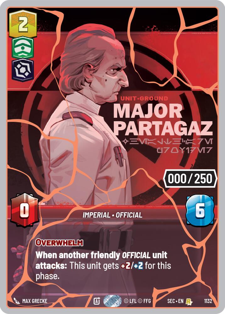 Major Partagaz - Healthcare Provider (1132) (Serialized) (Rose Gold) (1132) [Secrets of Power] | Exor Games New Glasgow