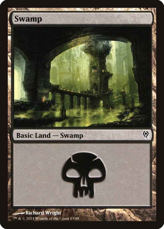 Swamp (83) [Duel Decks: Jace vs. Vraska] | Exor Games New Glasgow