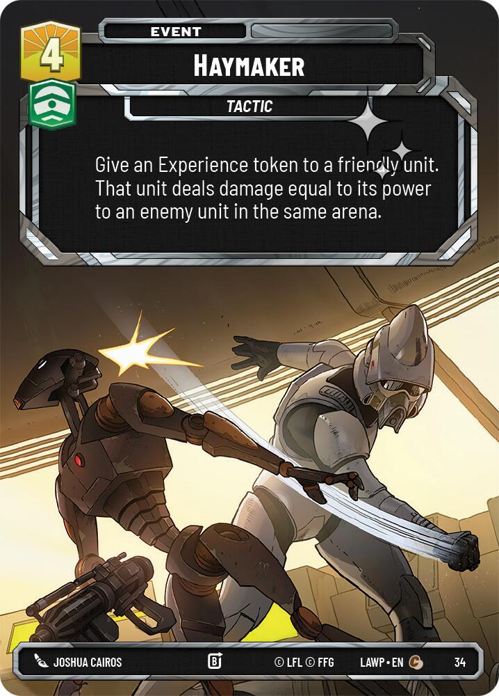 Haymaker (34) (Foil) (34) [A Lawless Time: Weekly Play] | Exor Games New Glasgow