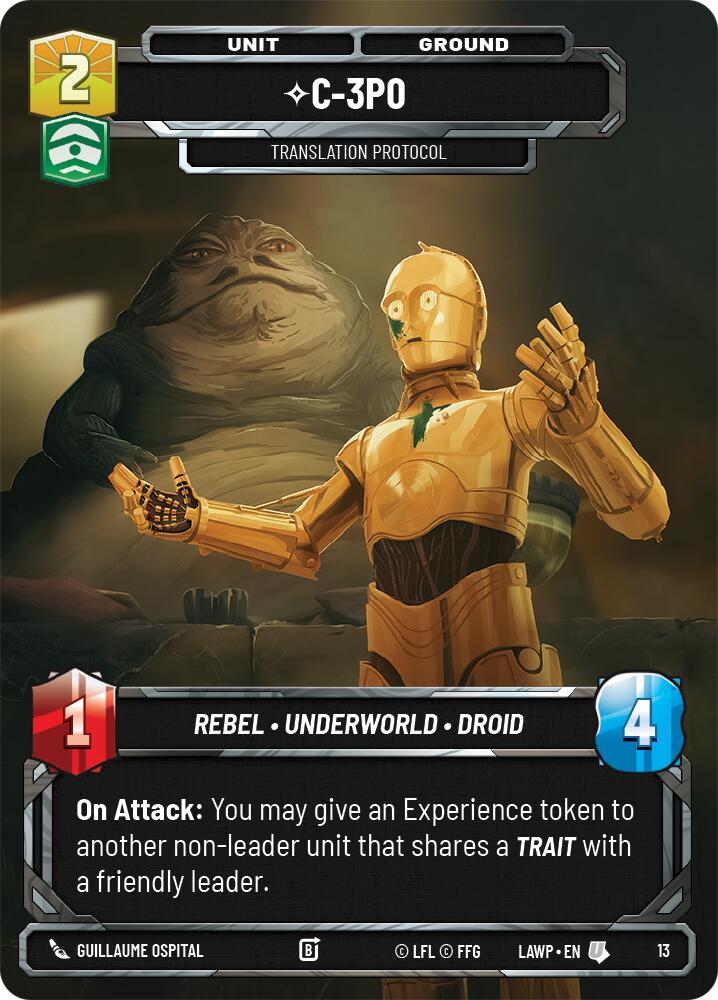 C-3PO - Translation Protocol (13) (13) [A Lawless Time: Weekly Play] | Exor Games New Glasgow