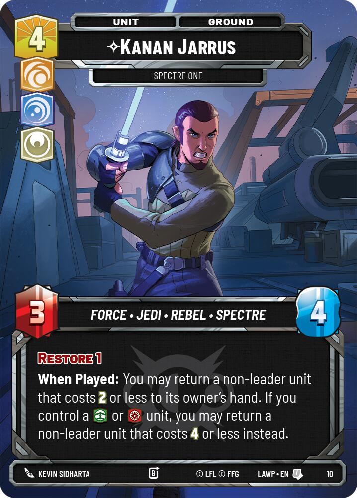 Kanan Jarrus - Spectre One (10) (10) [A Lawless Time: Weekly Play] | Exor Games New Glasgow
