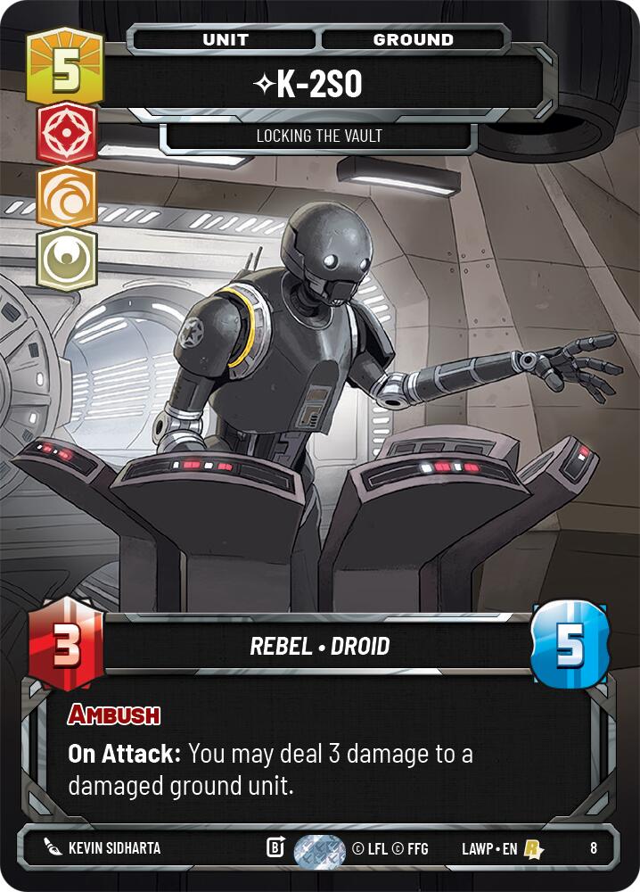 K-2S0 - Locking the Vault (8) (8) [A Lawless Time: Weekly Play] | Exor Games New Glasgow