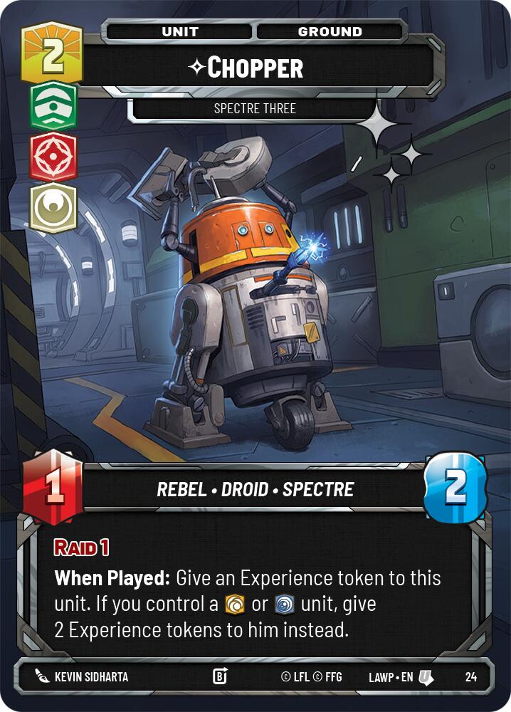 Chopper - Spectre Three (24) (Foil) (24) [A Lawless Time: Weekly Play] | Exor Games New Glasgow