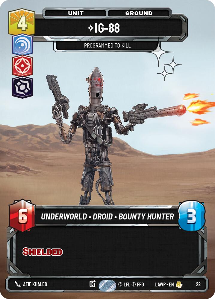 IG-88 - Programmed to Kill (22) (Foil) (22) [A Lawless Time: Weekly Play] | Exor Games New Glasgow