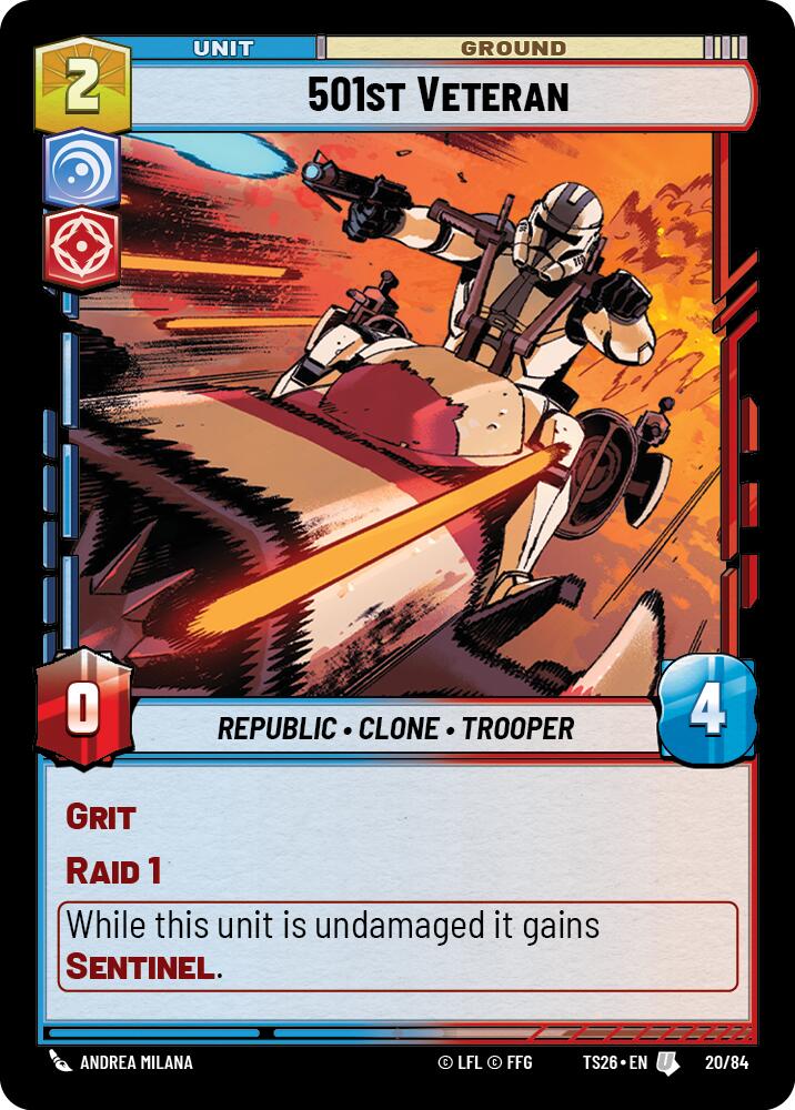 501st Veteran (20/84) (20/84) [Twin Suns] | Exor Games New Glasgow