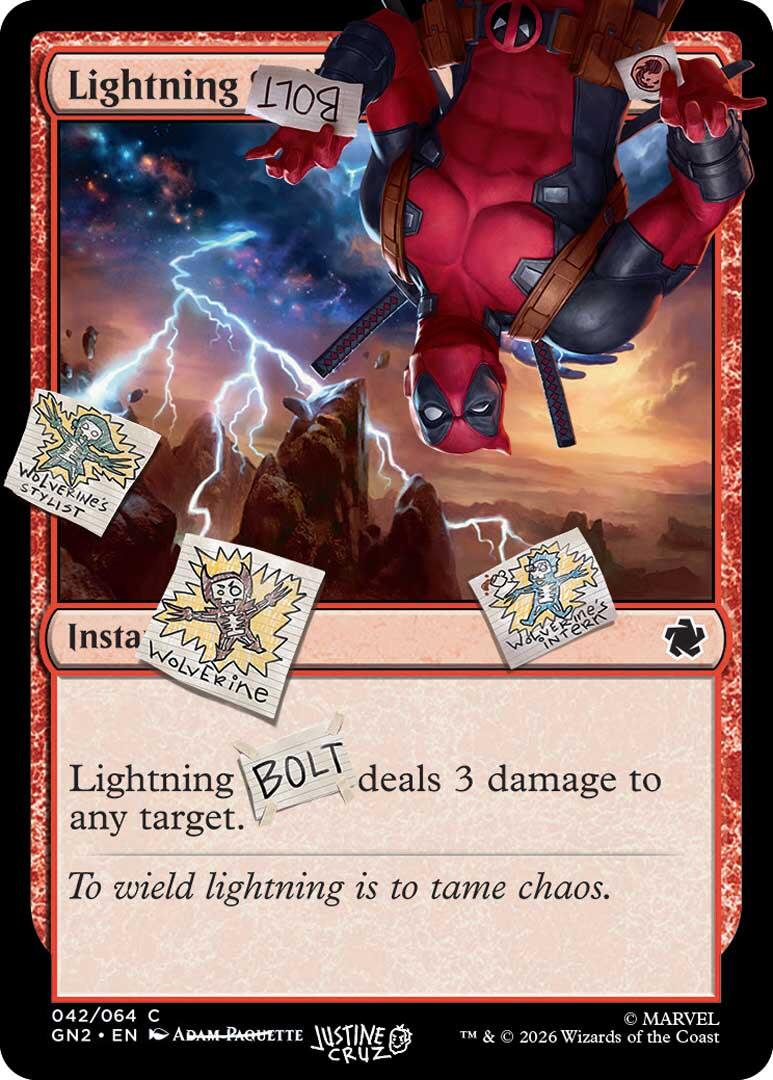 Lightning Bolt (042) [Secret Lair Drop Series] | Exor Games New Glasgow