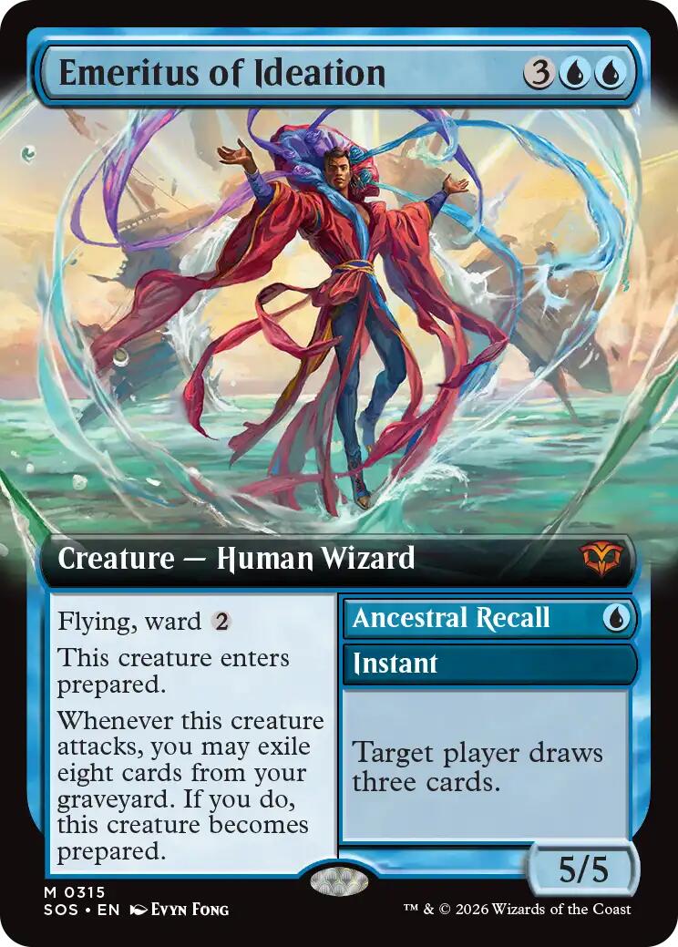 Emeritus of Ideation (Extended Art) [Secrets of Strixhaven] | Exor Games New Glasgow