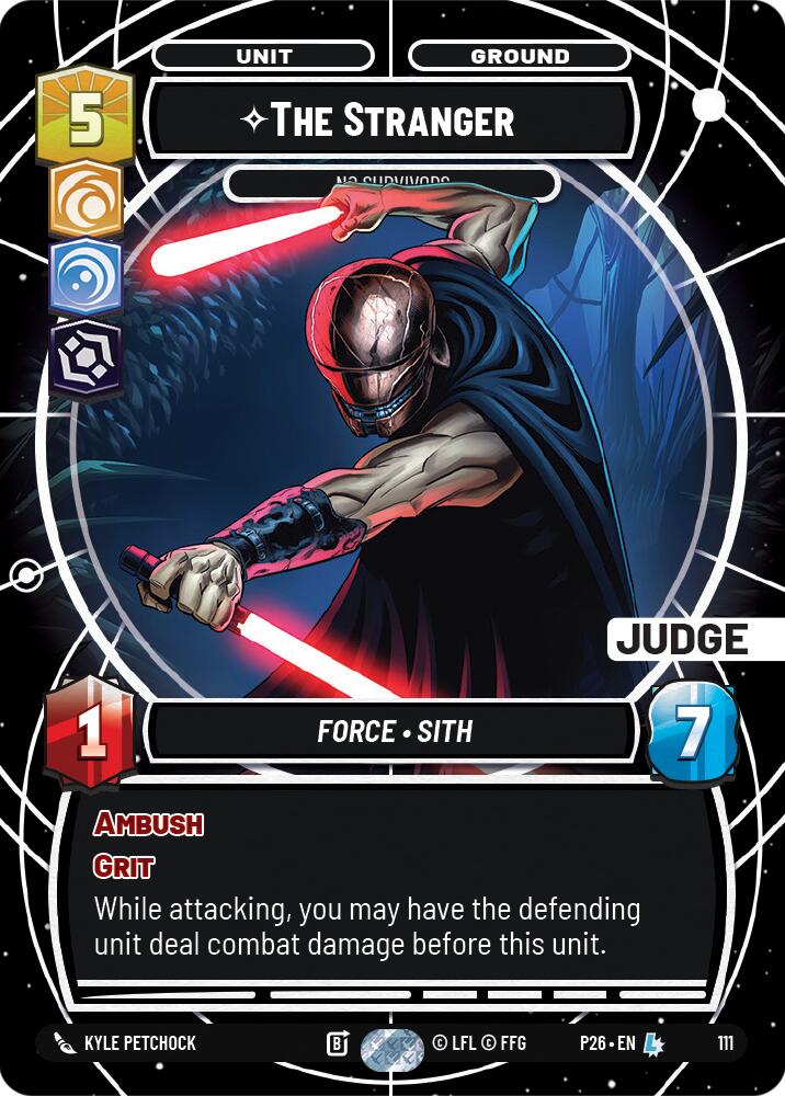 The Stranger - No Survivors (111) (111) [Judge Promos] | Exor Games New Glasgow