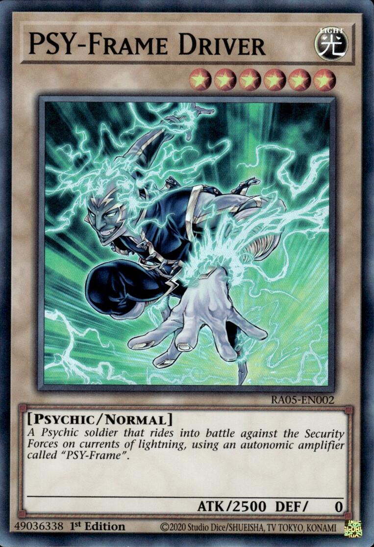 PSY-Frame Driver [RA05-EN002] Super Rare | Exor Games New Glasgow