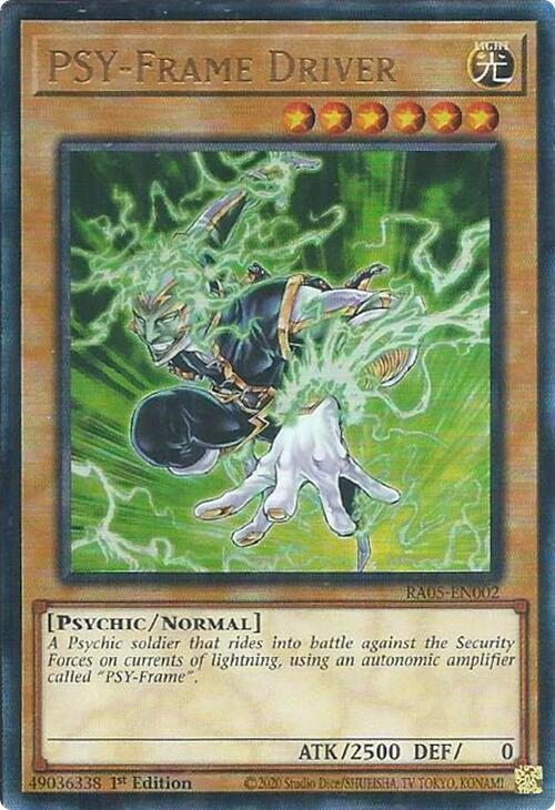PSY-Frame Driver (Ultimate Rare) [RA05-EN002] Ultimate Rare | Exor Games New Glasgow