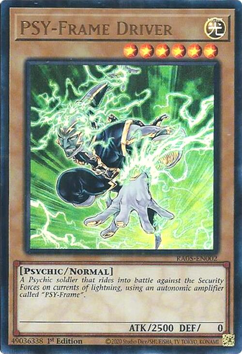 PSY-Frame Driver (Ultra Rare) [RA05-EN002] Ultra Rare | Exor Games New Glasgow