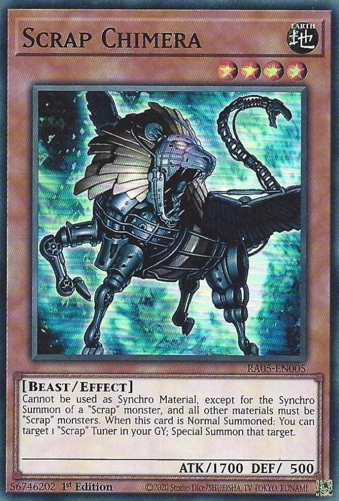 Scrap Chimera [RA05-EN005] Super Rare | Exor Games New Glasgow