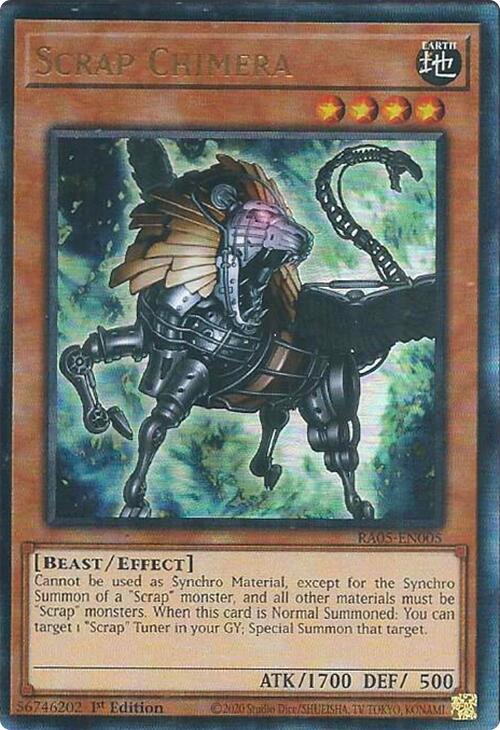 Scrap Chimera (Ultimate Rare) [RA05-EN005] Ultimate Rare | Exor Games New Glasgow