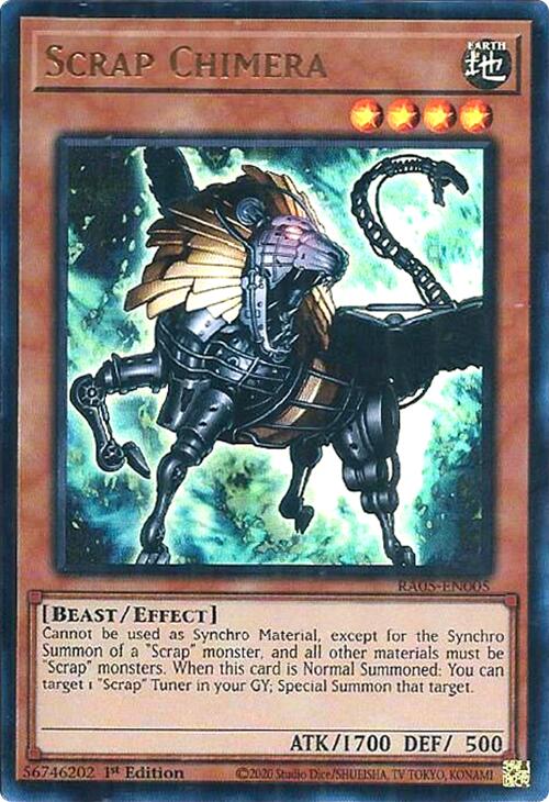 Scrap Chimera (Ultra Rare) [RA05-EN005] Ultra Rare | Exor Games New Glasgow
