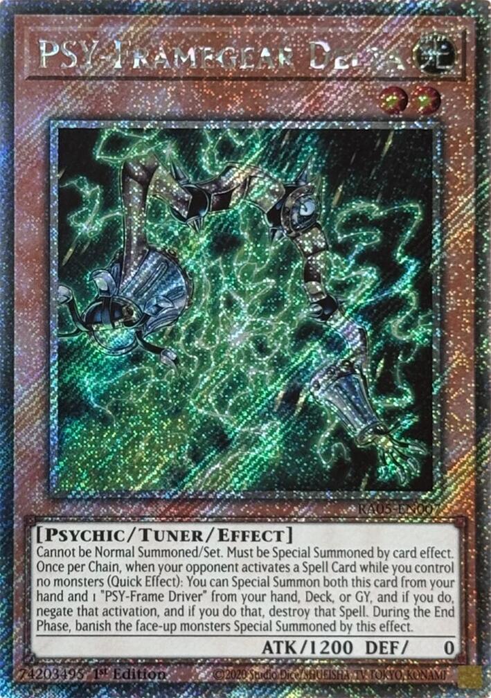 PSY-Framegear Delta (Platinum Secret Rare) [RA05-EN007] Platinum Secret Rare | Exor Games New Glasgow