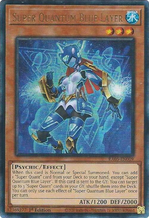 Super Quantum Blue Layer (Ultimate Rare) [RA05-EN009] Ultimate Rare | Exor Games New Glasgow